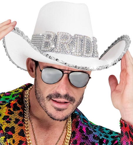 Widmann SRL Cowboyhoed Bride met parels