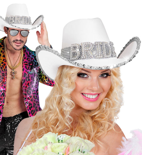 Widmann SRL Cowboyhoed Bride met parels