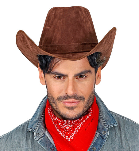 Widmann SRL Cowboyhoed bruin suede