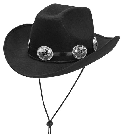Widmann SRL Cowboyhoed zwart Dallas