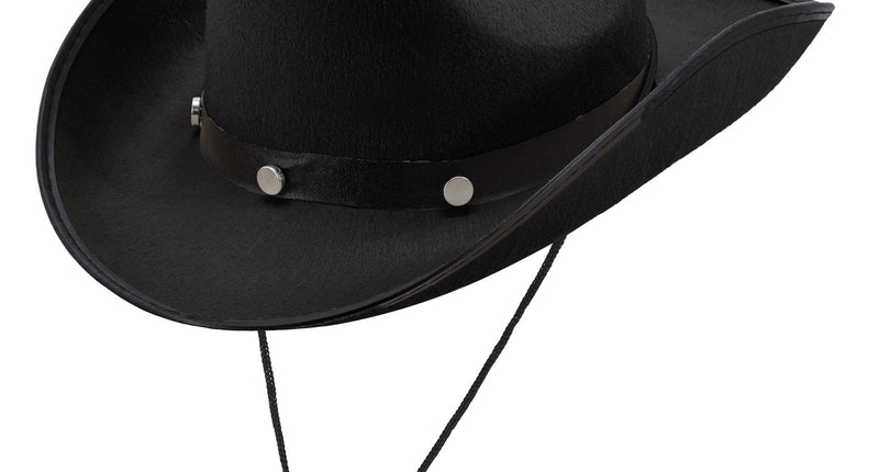 Widmann SRL Cowboyhoed zwart met studs