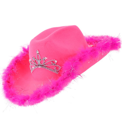 Widmann SRL Cowboyhoeden hoed cowgirl in roze