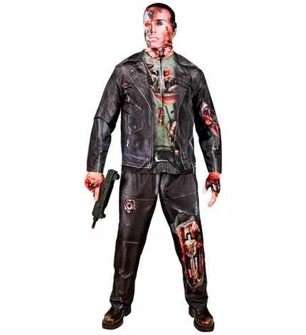 Widmann SRL Cyborg kostuum Timo zombie