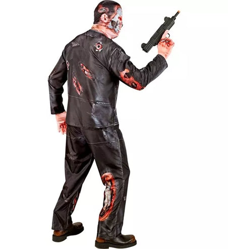 Widmann SRL Cyborg kostuum Timo zombie