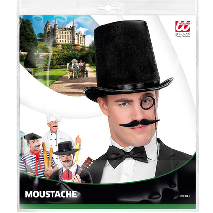 Widmann SRL Dali snor zwart Salvador