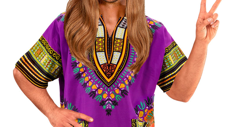 Widmann SRL Dashiki shirt Jimmy paars