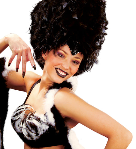 Widmann SRL decoratieve boa zwart