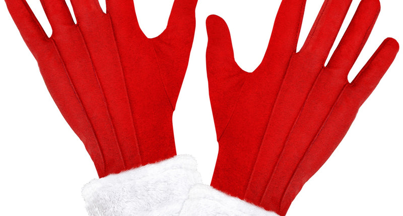 Widmann SRL Deluxe handschoenen Kerstman