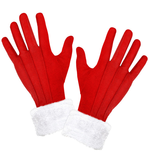Widmann SRL Deluxe handschoenen Kerstman