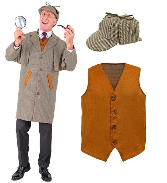 Widmann SRL Detective kostuum Bram Sherlock Holmes