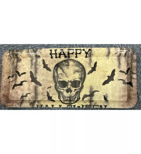Widmann SRL Dienblad happy halloween schedel 33 x 24 cm