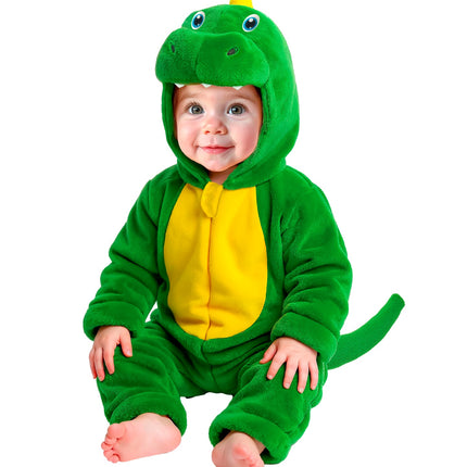 Widmann SRL Dinosaurus kostuum pluche fluweel Jura