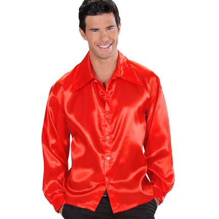 Widmann SRL Disco blouse rood Bennie heren