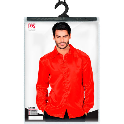 Widmann SRL Disco blouse rood Bennie heren