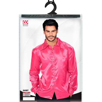 Widmann SRL Disco blouse roze Bert heren