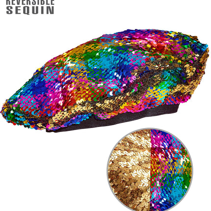 Widmann SRL Disco hippie pet pailletten