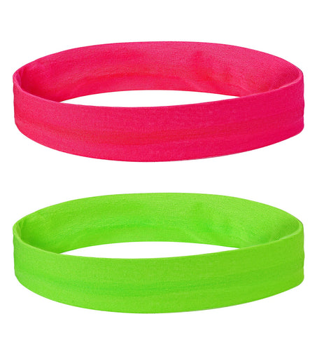 Widmann SRL Disco hoofdband roze groen