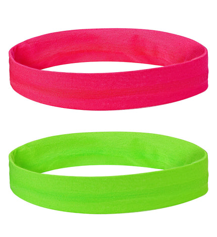 Widmann SRL Disco hoofdband roze groen
