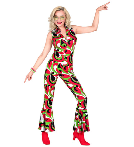 Widmann SRL Disco jumpsuit jaren 70 dames