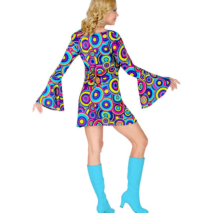 Widmann SRL Disco jurk Daisy 70-jaren