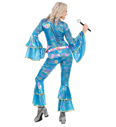 Widmann SRL Disco queen jumpsuit blauw