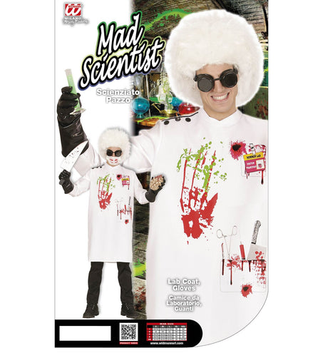 Widmann SRL Dolgedraaide wetenschapper kostuum