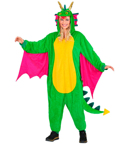 Widmann SRL Draak kostuum pluche fire