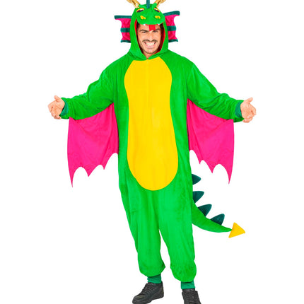 Widmann SRL Draak kostuum pluche fire