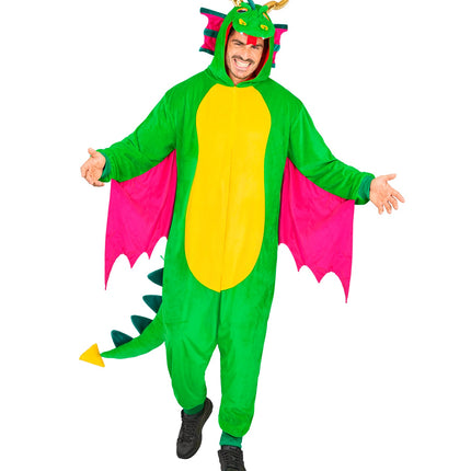 Widmann SRL Draak kostuum pluche fire