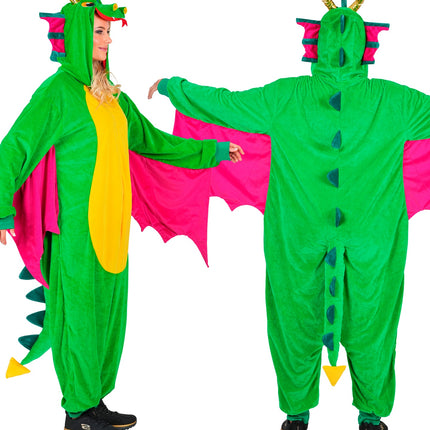 Widmann SRL Draak kostuum pluche fire