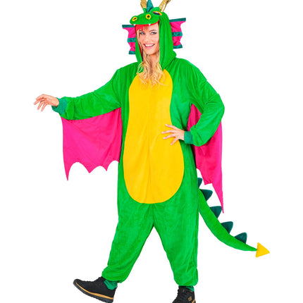 Widmann SRL Draak kostuum pluche fire