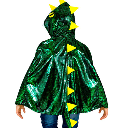 Widmann SRL Draken cape groen kinderen