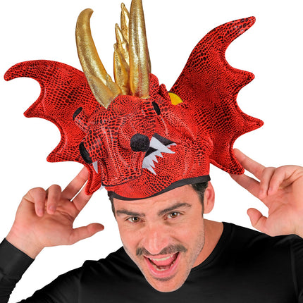 Widmann SRL Drakenmuts rood