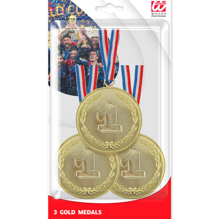 Widmann SRL Drie gouden medailles