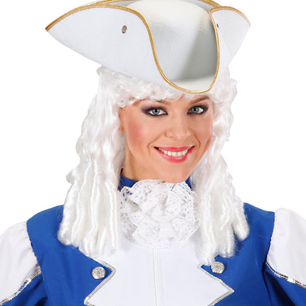 Widmann SRL Driesteek hoed in wit