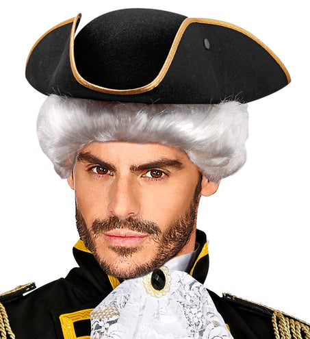 Widmann SRL Driesteek hoed in zwart