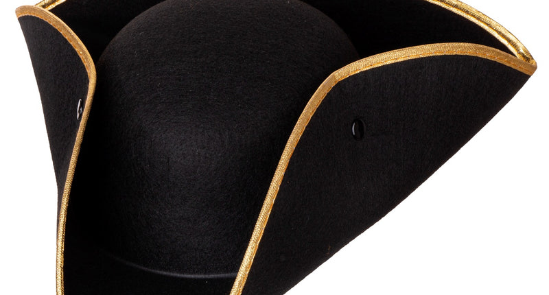 Widmann SRL Driesteek hoed in zwart