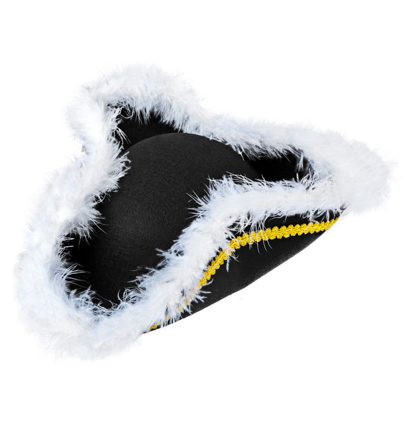 Widmann SRL Driesteek hoed met marabou