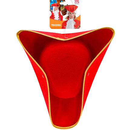 Widmann SRL Driesteek hoed rood