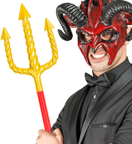 Widmann SRL Drietand goud met rood