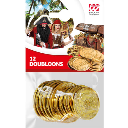 Widmann SRL Ducaten piraat 12 stuks