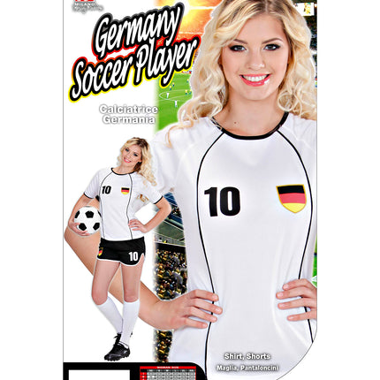 Widmann SRL Duitsland voetbal kostuum dames