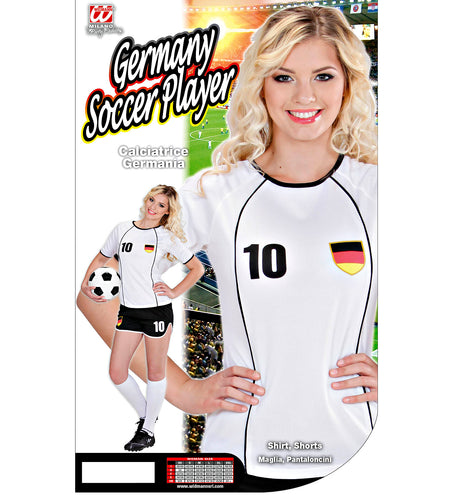 Widmann SRL Duitsland voetbal kostuum dames