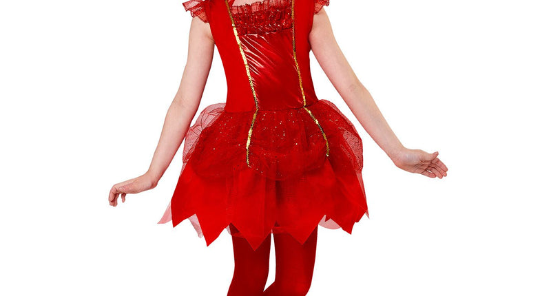 Widmann SRL Duivel ballerina jurkje kinderen