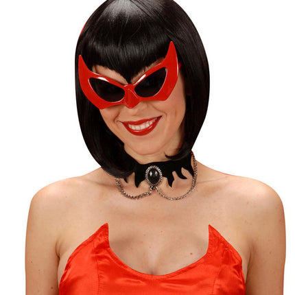 Widmann SRL Duivel bril rood