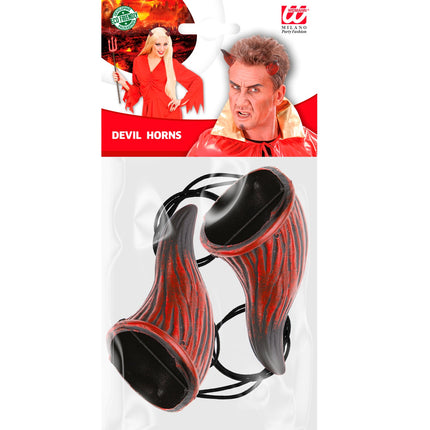 Widmann SRL Duivel hoorntjes met elastiek