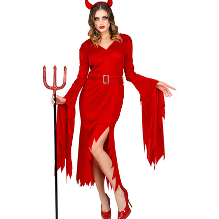 Widmann SRL Duivel jurk rood dames
