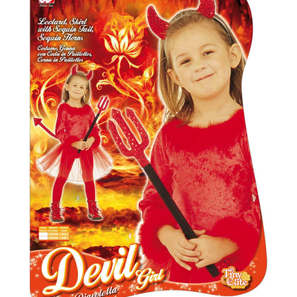 Widmann SRL Duivel jurkje kind Ricky