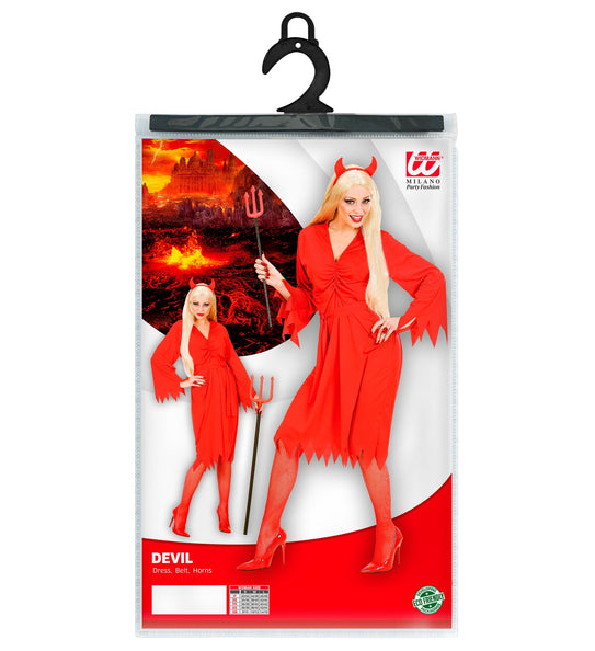 Widmann SRL Duivel kostuum dames Diana