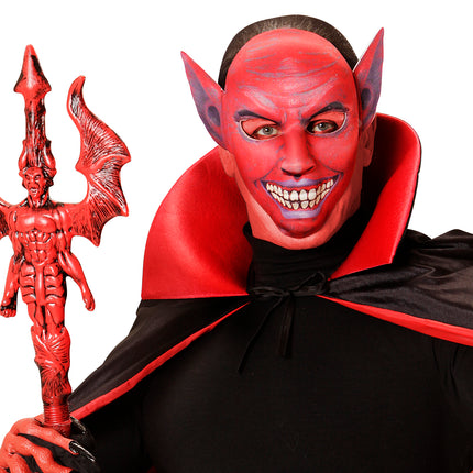 Widmann SRL Duivel masker van stof